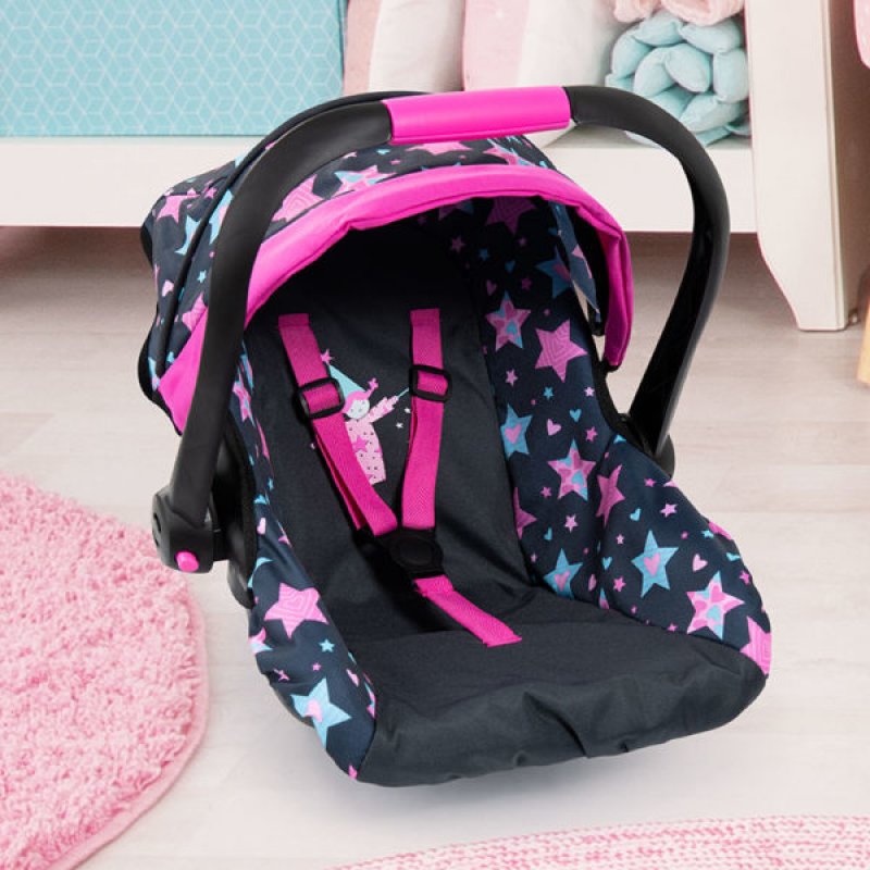Bayer - Deluxe Car Seat for Dolls - Stars (67906AA)