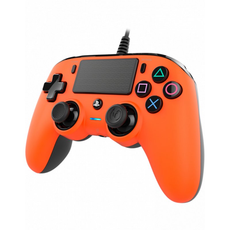 NACON PS4OFCPADORANGE Gaming Controller Orange USB Gamepad Analogue / Digital PC, PlayStation 4