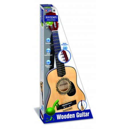 Bontempi - Wooden guitar, 75 cm (217530)
