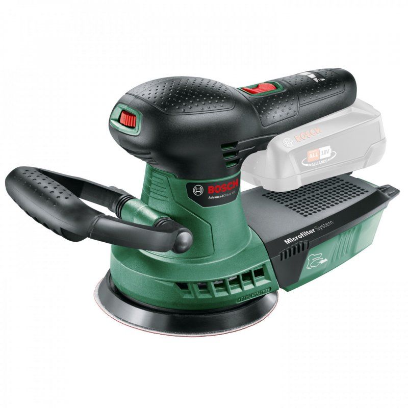 Bosch compatible - AdvancedOrbit battery orbit sander (Batteri not included)