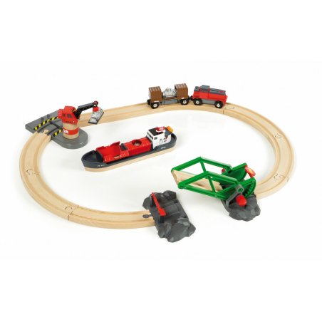 BRIO compatible - Cargo Harbour Set (33061)