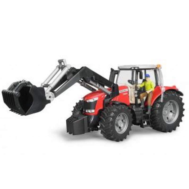 BRUDER Massey Ferguson 7624 with frontloader