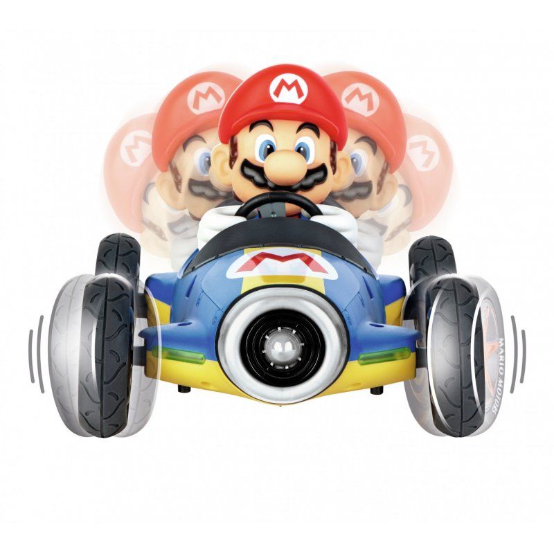 Carrera RC Mario Kart Mach 8 - Mario modèle radiocommandé Buggy Moteur électrique 1:18