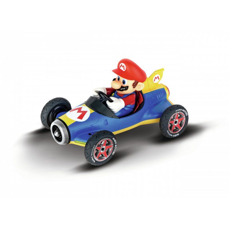 Carrera RC Mario Kart Mach 8 - Mario modèle radiocommandé Buggy Moteur électrique 1:18