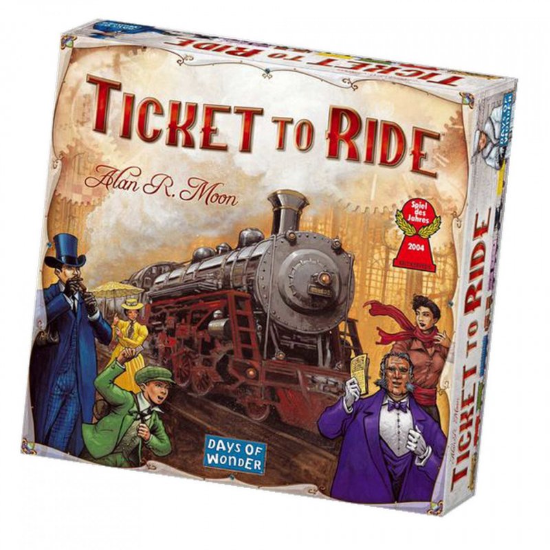 Asmodee Ticket to Ride Jeu de société Voyage/aventure