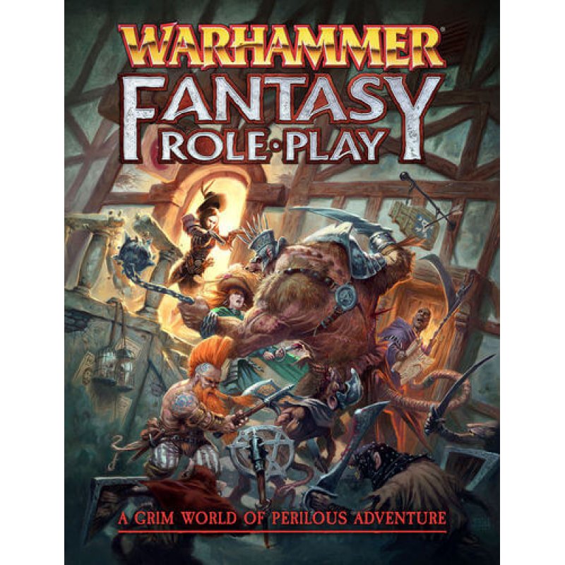 Cubicle 7 Warhammer Fantasy Roleplay Rulebook Jeu de société Jeu de rôles