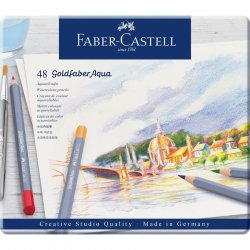 Faber-Castell - Goldfaber akvarel tin, 48 pc (114648)