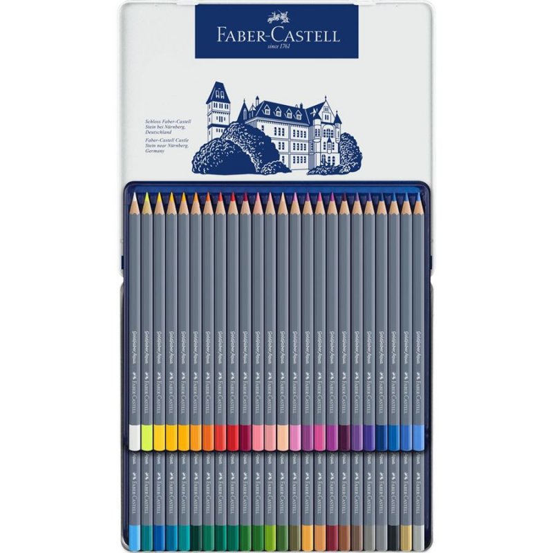 Faber-Castell - Goldfaber akvarel tin, 48 pc (114648)