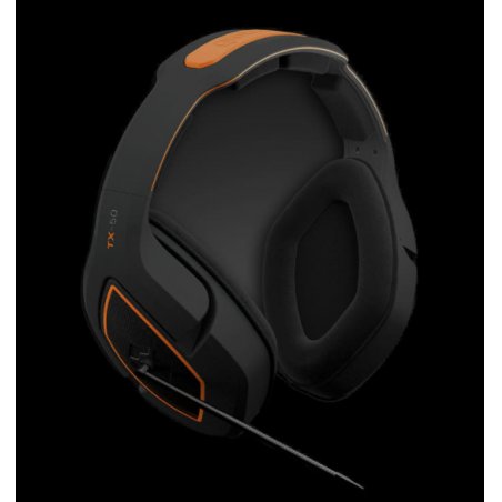 Gioteck TX-50 Headset Wired Head-band Gaming Black, Orange