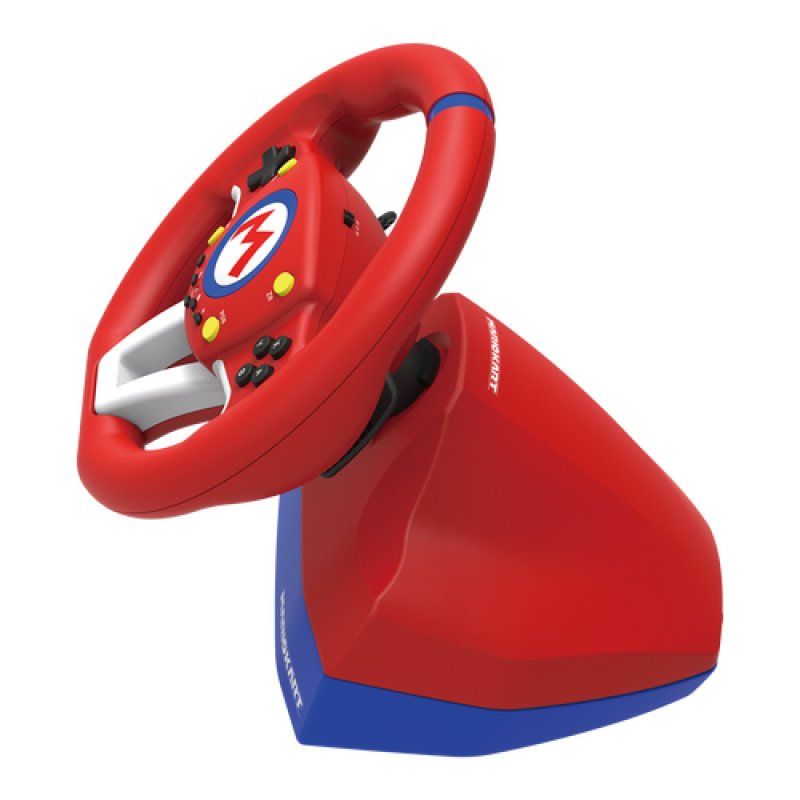 Hori Mario Kart Racing Wheel Pro Black, Blue, Red, White USB Steering wheel + Pedals Analogue Nintendo Switch