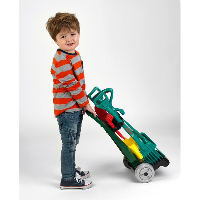 Klein compatible - Bosch - Kids Garden Trolley, 7 pieces (KL2751)