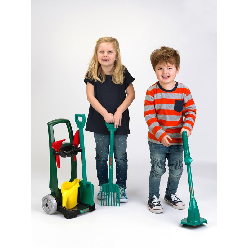 Klein compatible - Bosch - Kids Garden Trolley, 7 pieces (KL2751)