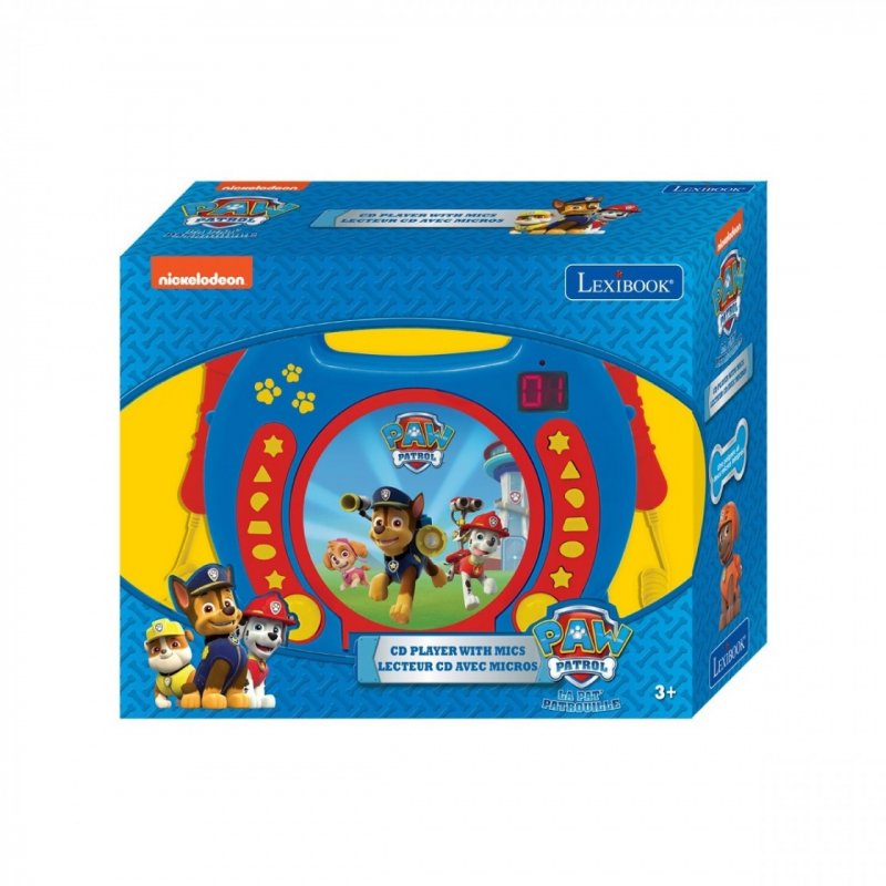 Lexibook RCDK100PA CD player Portable CD player Blue, Red, Yellow