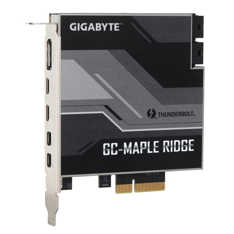 Gigabyte GC-MAPLE RIDGE carte et adaptateur d'interfaces Interne DisplayPort, Mini DisplayPort, Thunderbolt 4, USB 3.2 G