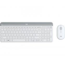 Logitech MK470 clavier Souris incluse RF sans fil QWERTY Nordique Blanc