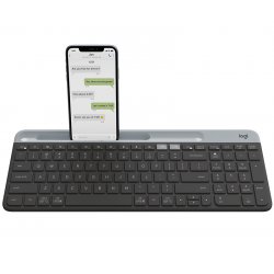 LOGITECH compatible K580 Slim Multi-Device Wireless Keyboard GRAPHITE NORDIC