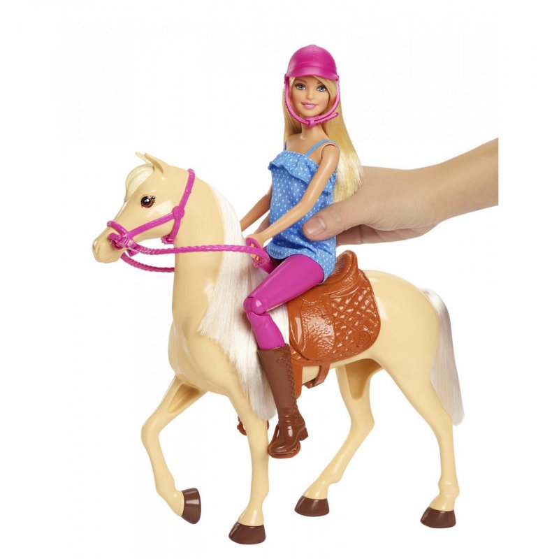 Barbie Doll And Horse