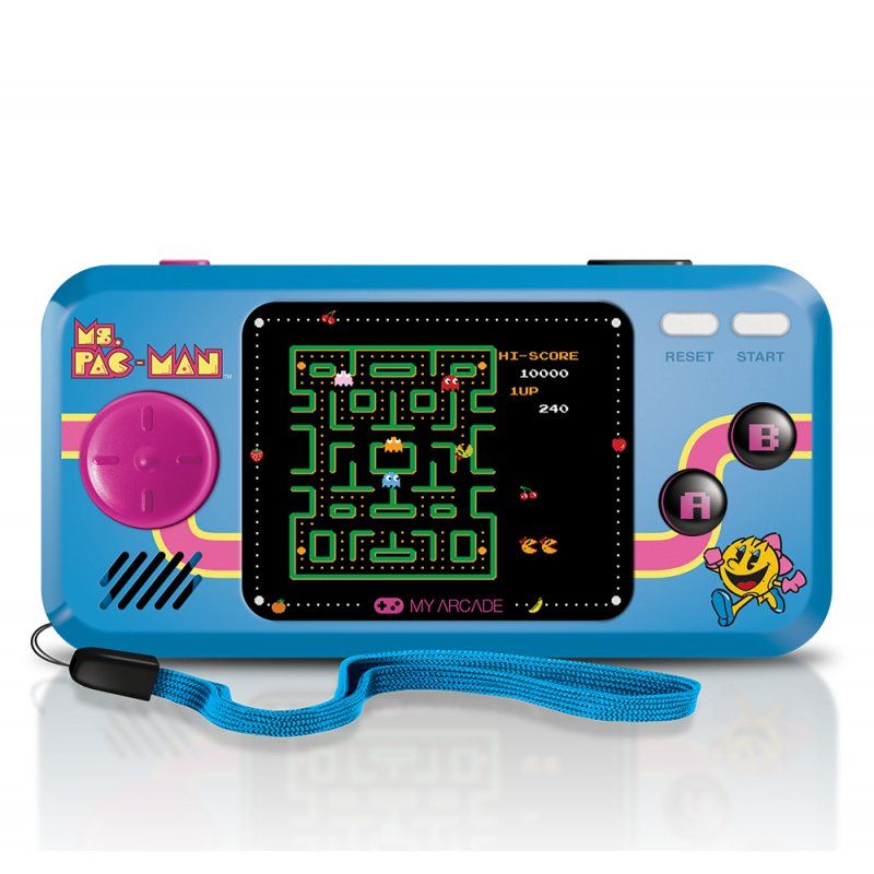 My Arcade Ms. Pac-Man portable game console 6.98 cm (2.75") Black, Blue