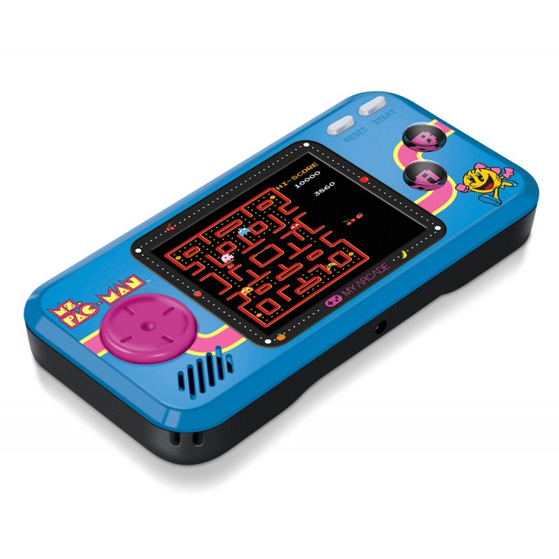Myarcade Pocketplayer Ms.PACMAN 3 Games