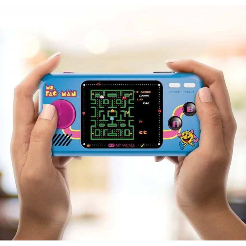 My Arcade Ms. Pac-Man portable game console 6.98 cm (2.75") Black, Blue