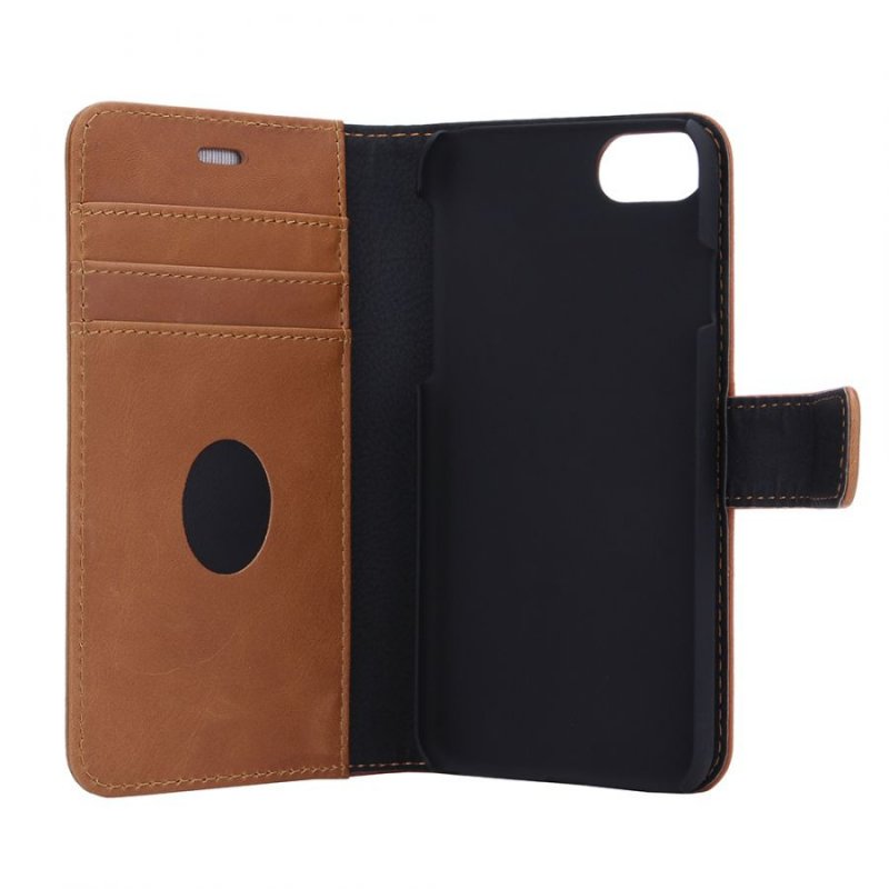 Radicover Exclusive 2-in-1 coque de protection pour téléphones portables 11,9 cm (4.7") Folio Marron