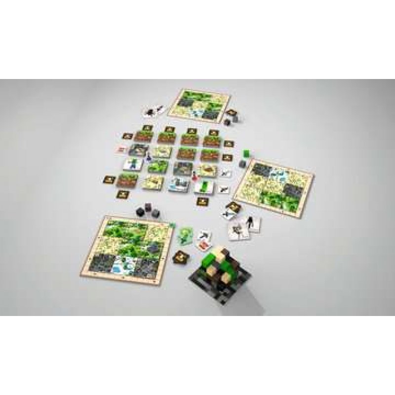 Ravensburger Minecraft: Builders & Biomes Board game Tile-based