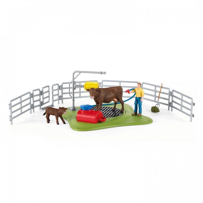 Schleich - Happy Cow Wash (42529)
