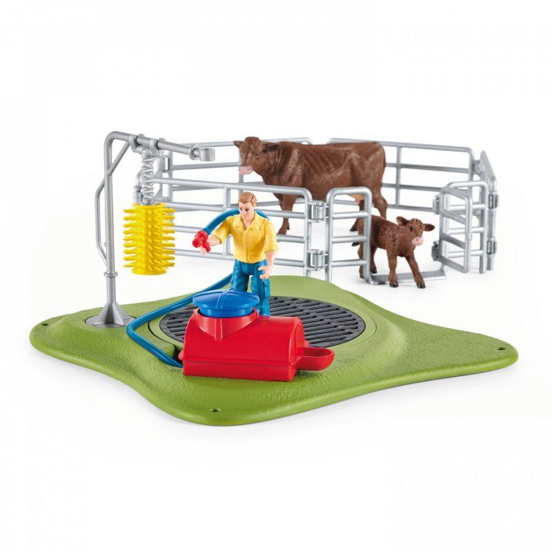Schleich - Happy Cow Wash (42529)