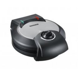 Severin WA 2103 moule à gauffres 4 gauffre(s) 1200 W Noir, Argent