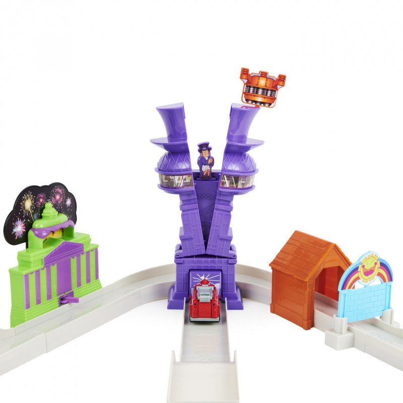 PAW Patrol True Metal Total City Rescue Movie Track Set with Exclusive Marshall Vehicle