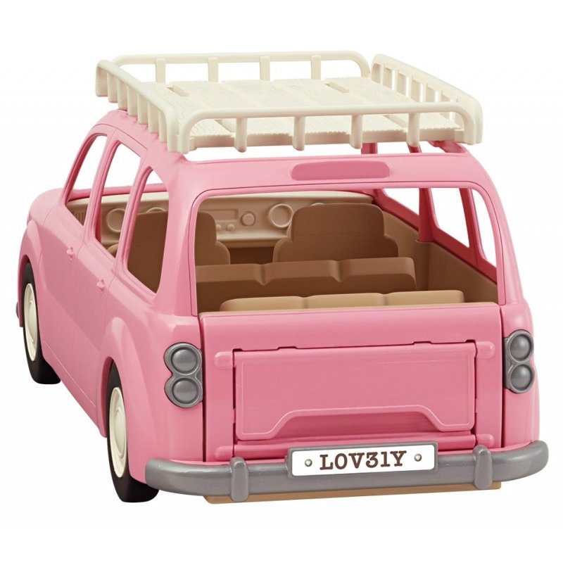 Sylvanian Families Le monospace rose et set de pique-nique
