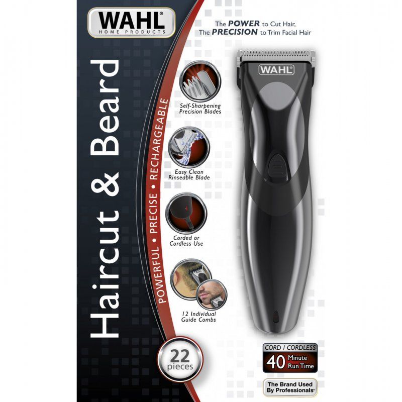 Wahl 9639-816 tondeuse à cheveux Noir Hybrides nickel-métal (NiMH)