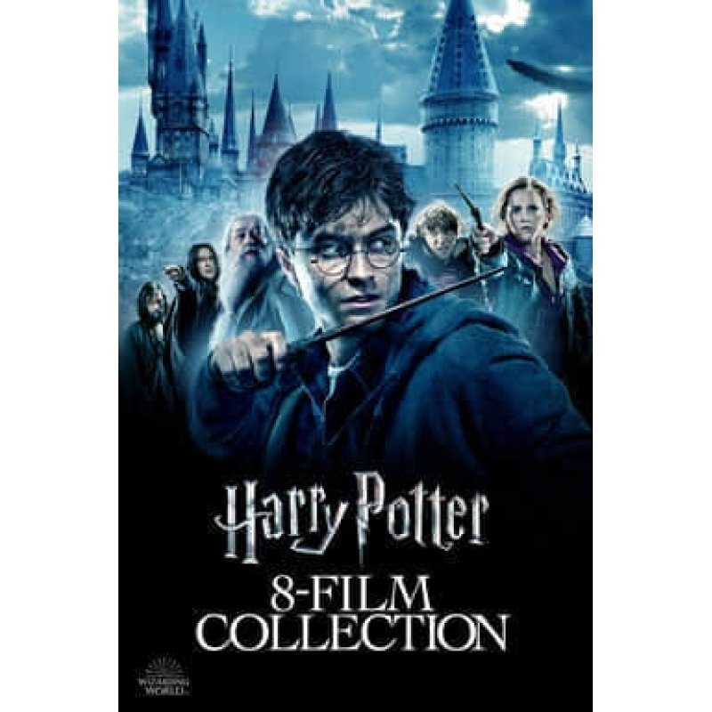 Warner Bros Harry Potter 8-Film Collection DVD English