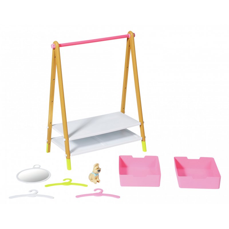 BABY born Clothes Rail Doll wardrobe