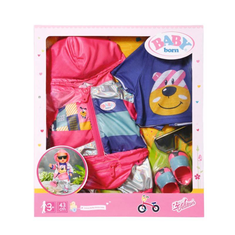 BABY born Deluxe Bike Set Ensemble d'habits de poupée