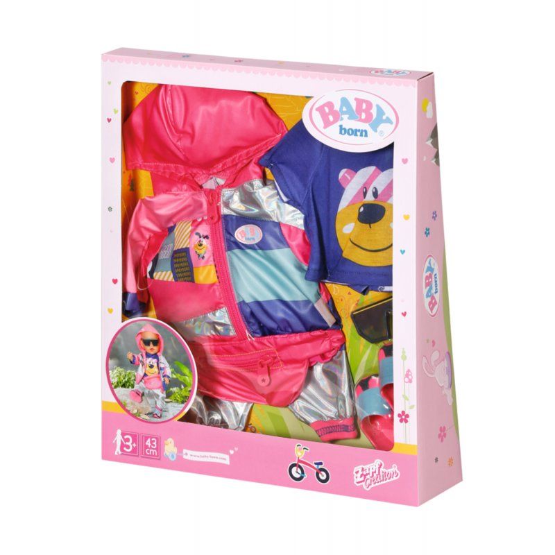 BABY born Deluxe Bike Set Doll clothes set