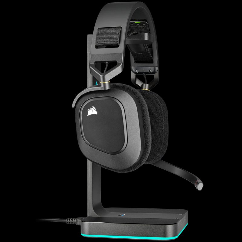 Corsair HS80 RGB Casque Sans fil Arceau Jouer Noir