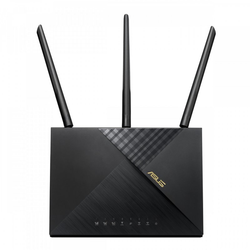ASUS 4G-AX56 wireless router Gigabit Ethernet Dual-band (2.4 GHz / 5 GHz) Black