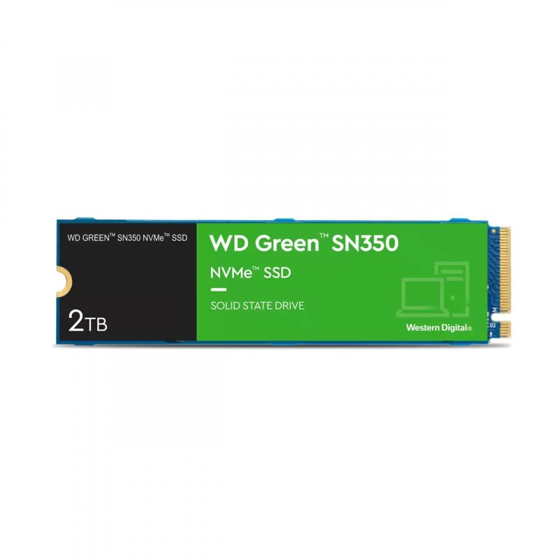 WD GREEN SSD 2000GB NVME M.2PCIE GEN3 X2 3Y WARRANTY SN35