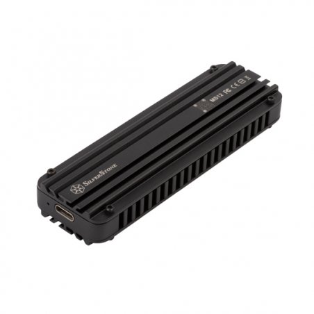 Silverstone MS12 Enceinte ssd Noir M.2