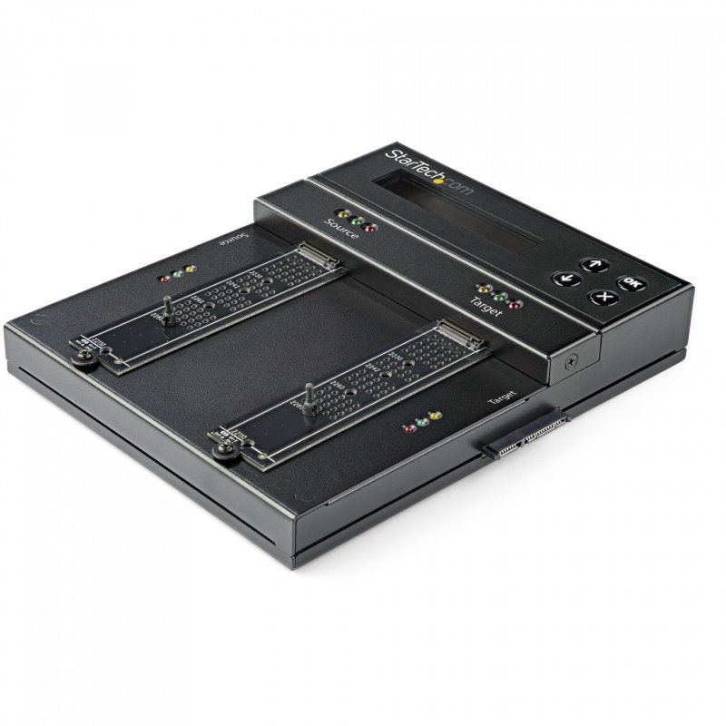 StarTech.com Duplicateur et effaceur autonome M.2 SATA & M.2 NVMe - Cloneur/effaceur HDD/SSD M.2 PCIe AHCI/NVMe, M.2 SAT