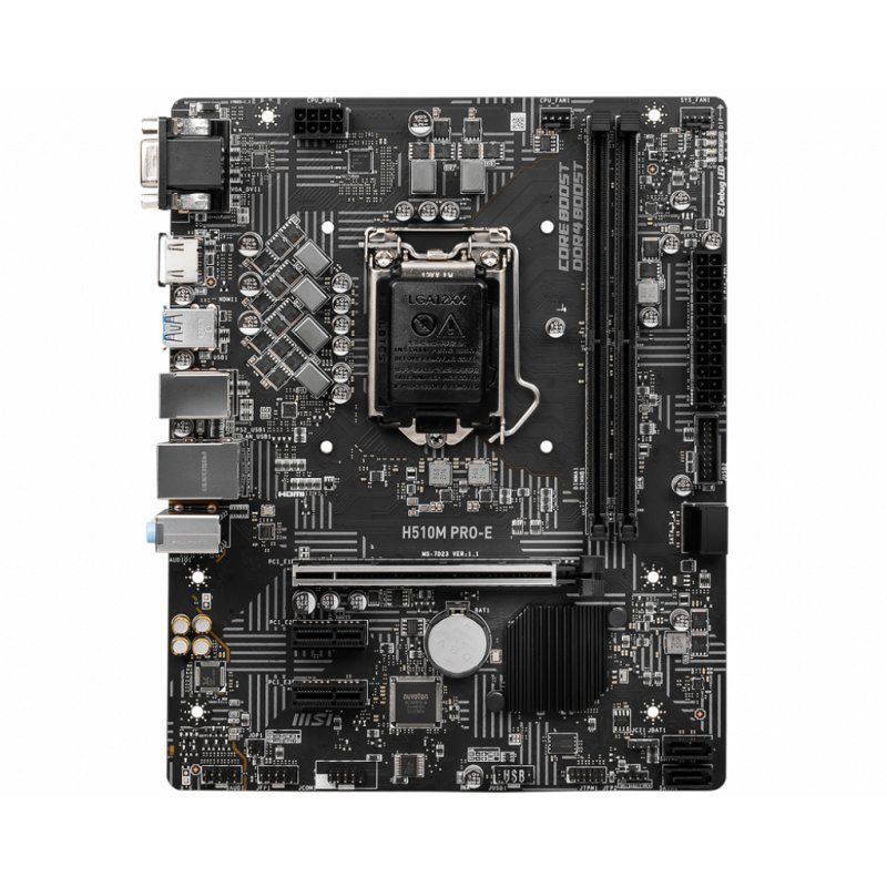 MSI H510M PRO-E carte mère Intel H510 LGA 1200 micro ATX