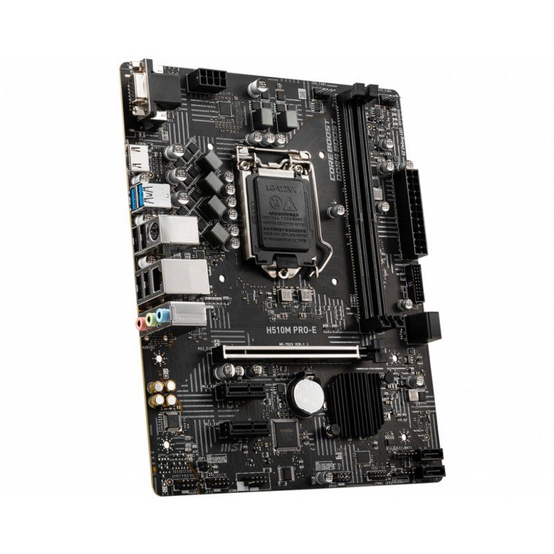 MSI H510M PRO-E carte mère Intel H510 LGA 1200 micro ATX