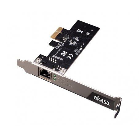 Akasa AK-PCCE25-01 carte réseau Interne Ethernet 2500 Mbit/s