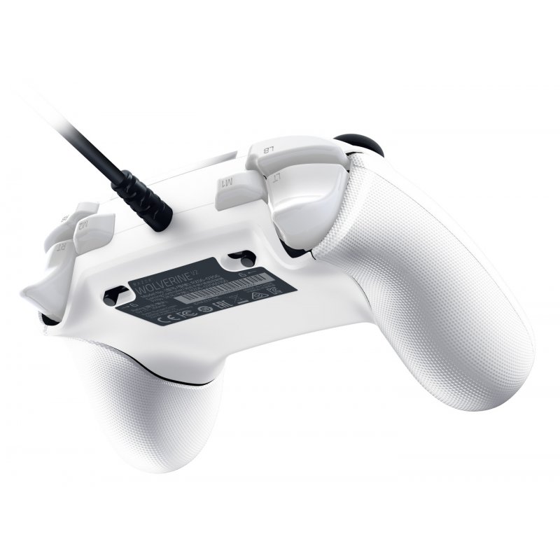 Razer Wolverine V2 Blanc 3,5 mm Manette de jeu Analogique PC, Xbox One, Xbox One S, Xbox One X, Xbox Series S, Xbox Seri