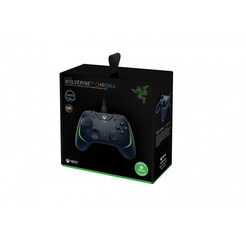 Razer Wolverine V2 Chroma Black Gamepad Analogue Xbox Series S, Xbox Series X