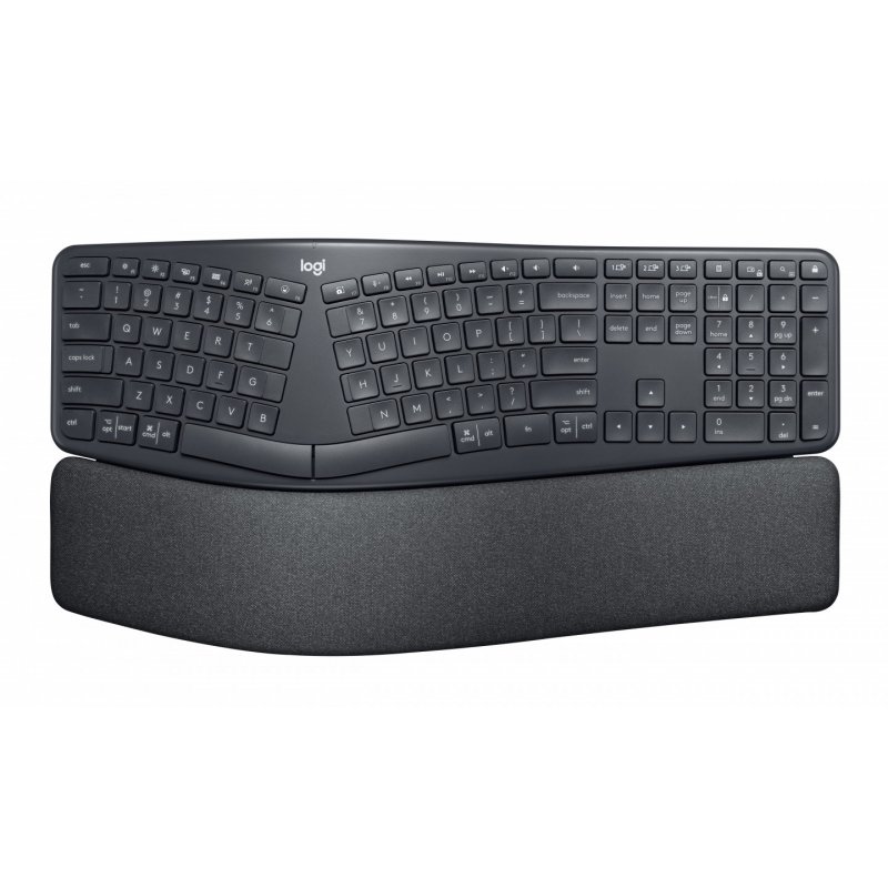 Logitech K860 for Business clavier Bluetooth Nordique Graphite