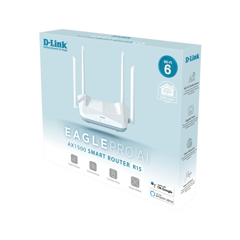 D-Link R15 Routeur EAGLE PRO AI AX1500