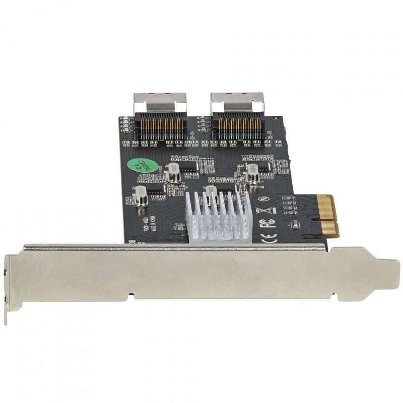 StarTech.com Carte Contrôleur SATA PCIe 8 ports - Carte Extension SATA PCI Express 6Gbps avec 4 Contrôleurs Hôte - Ca