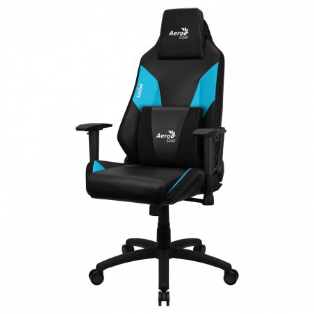 Aerocool ADMIRALBB Professional Gaming Chair, Cushioned Cushions, Air Technology, Black/Blue